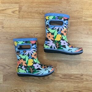 Bogs Kids Floral Rain Boots - Multicolor